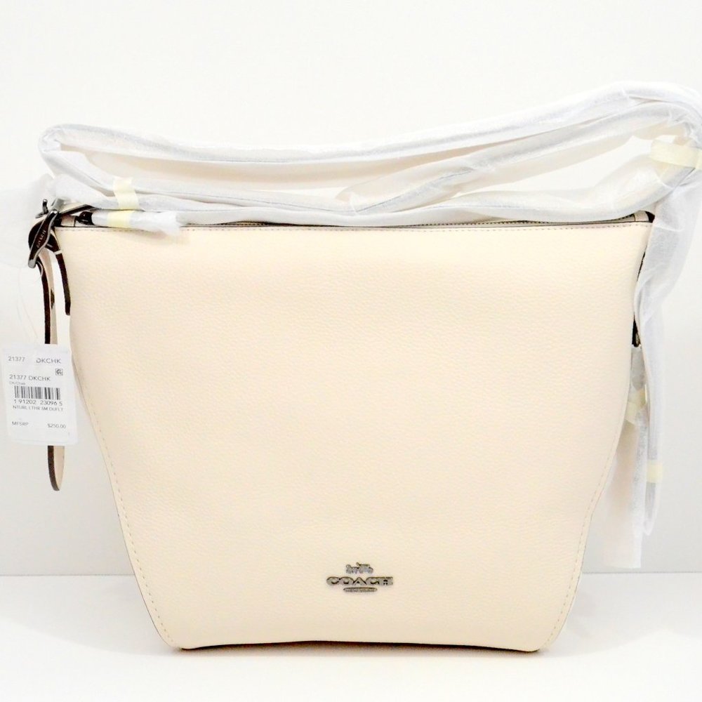 Coach Taylor Dufflette Leather Large Crossbody Bag
